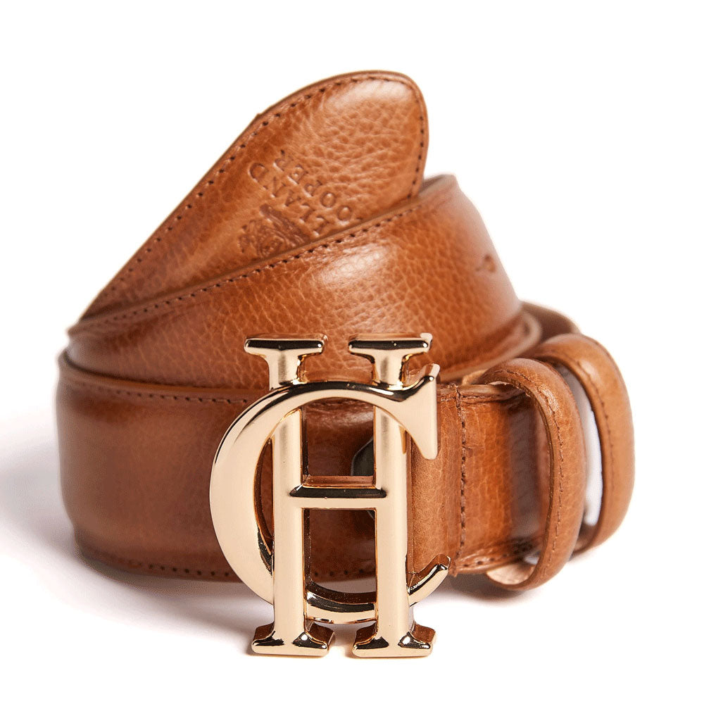 The Holland Cooper Ladies HC Classic Belt in Tan#Tan