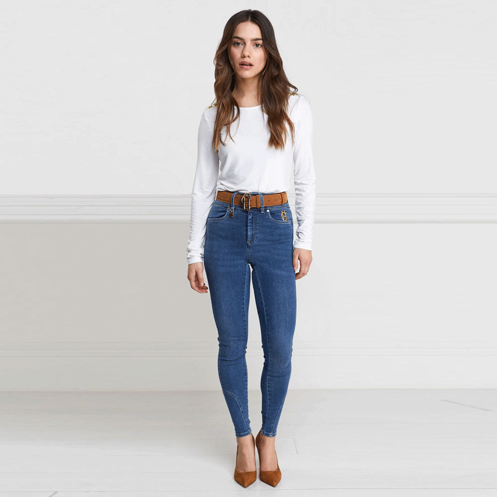 Holland Cooper Ladies Petite Jodhpur Jeans