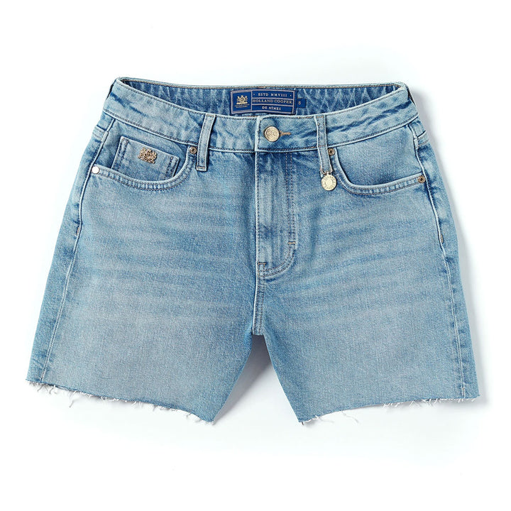 Holland Cooper Ladies High Rise Denim Short
