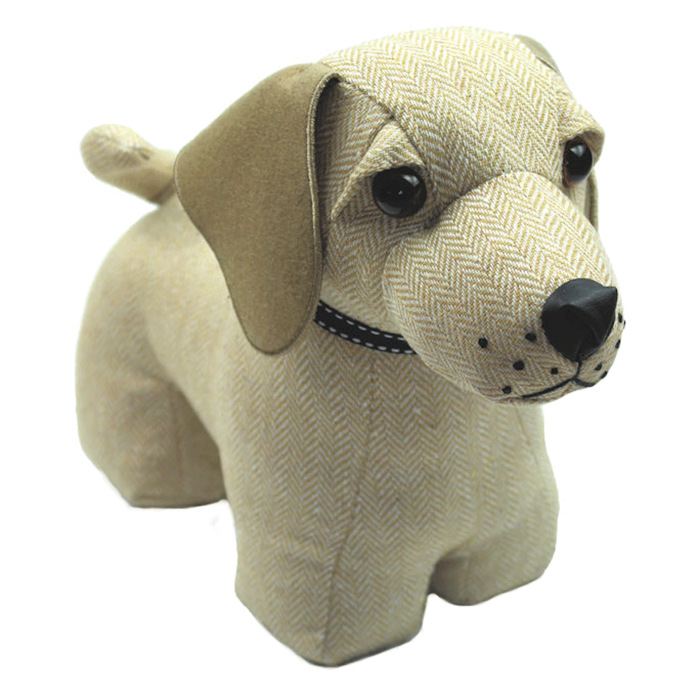 The Dora Designs Toby Golden Labrador Doorstop in Beige#Beige