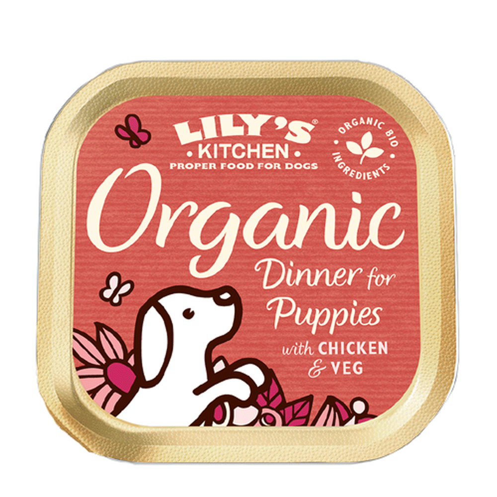 Lily's Dog Puppy Chicken Dinner 150g