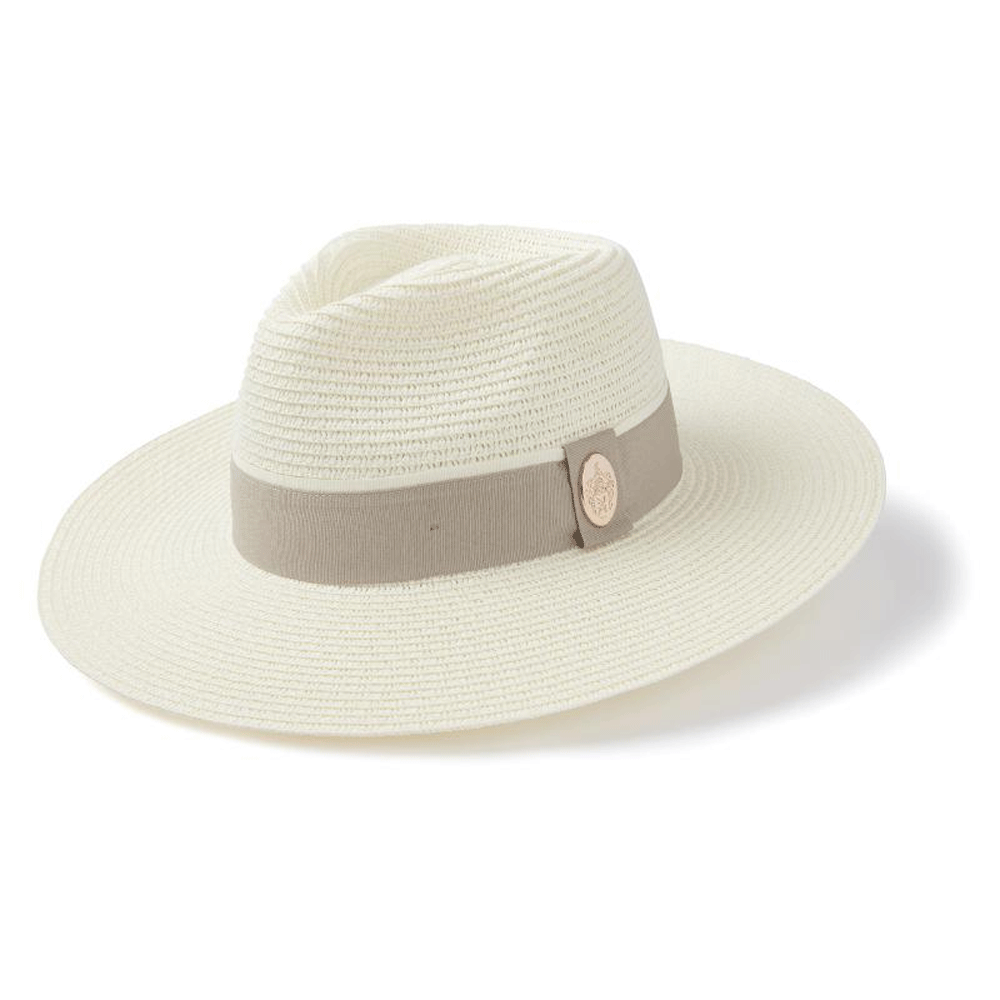 The Hicks & Brown Hemley Fedora in Cream#Cream