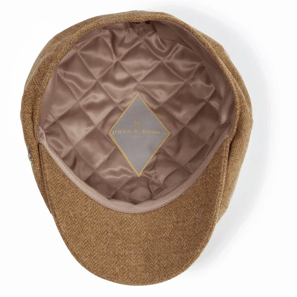 Hicks & Brown Felsham Tweed Baker Boy Cap