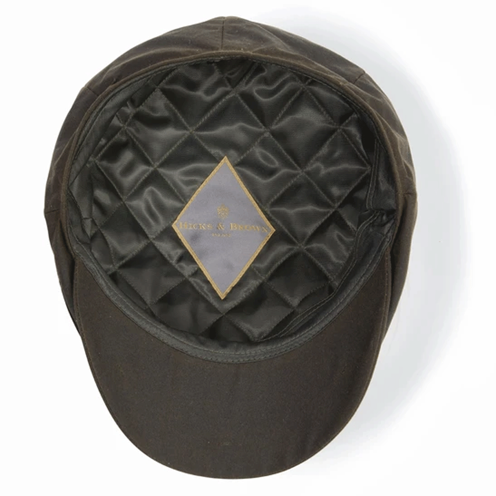 Hicks & Brown Hengrave Wax Baker Boy Cap