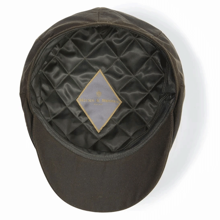 Hicks & Brown Hengrave Wax Baker Boy Cap