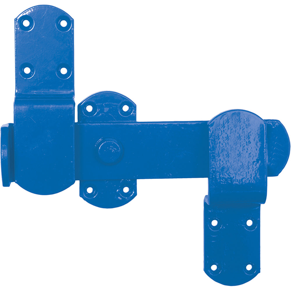 The Perry Equestrian Kickover Stable Latches in Blue#Blue