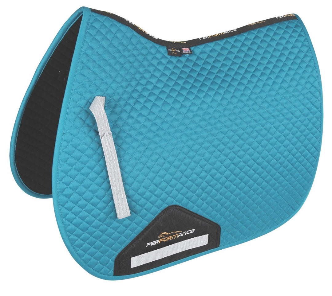 The Shires Performance Saddlecloth in Blue#Blue