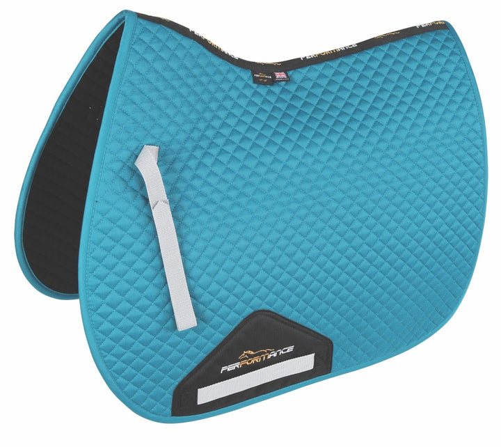 The Shires Performance Saddlecloth in Blue#Blue