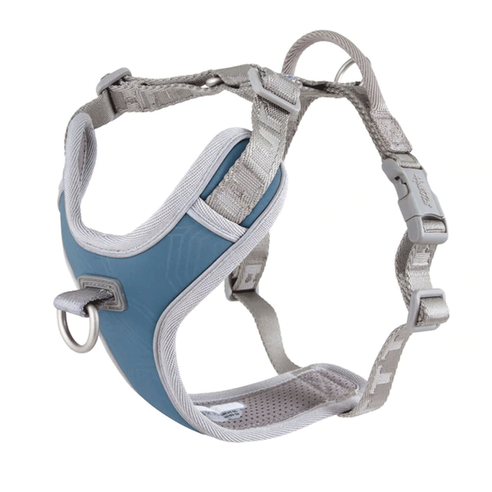 The Hurtta Venture No-Pull Harness in Light Blue#Light Blue