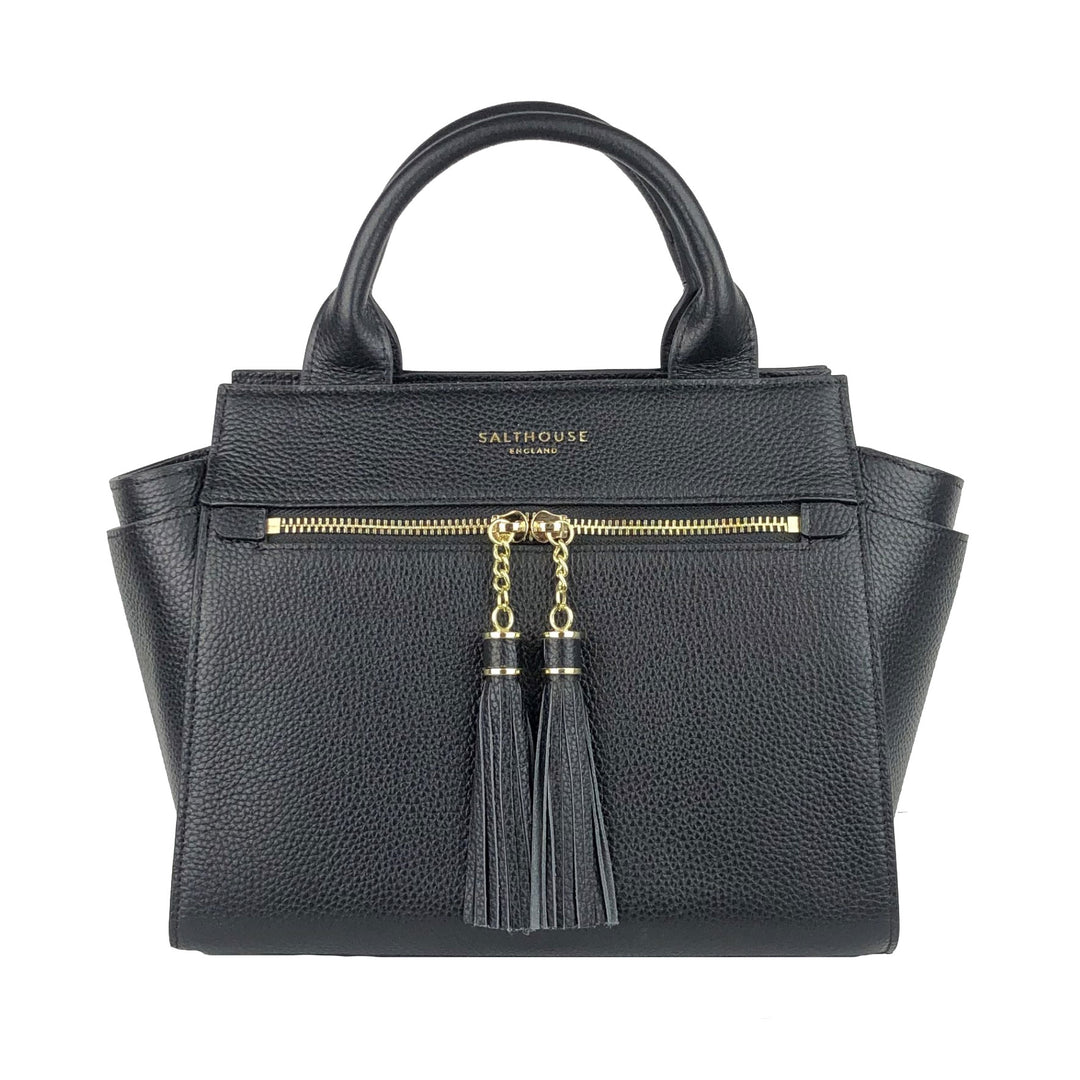 The Salthouse Natalia Tote Bag in Black#Black
