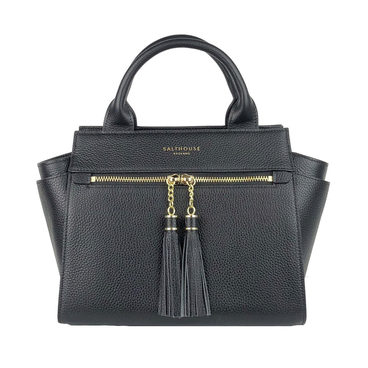 The Salthouse Natalia Tote Bag in Black#Black
