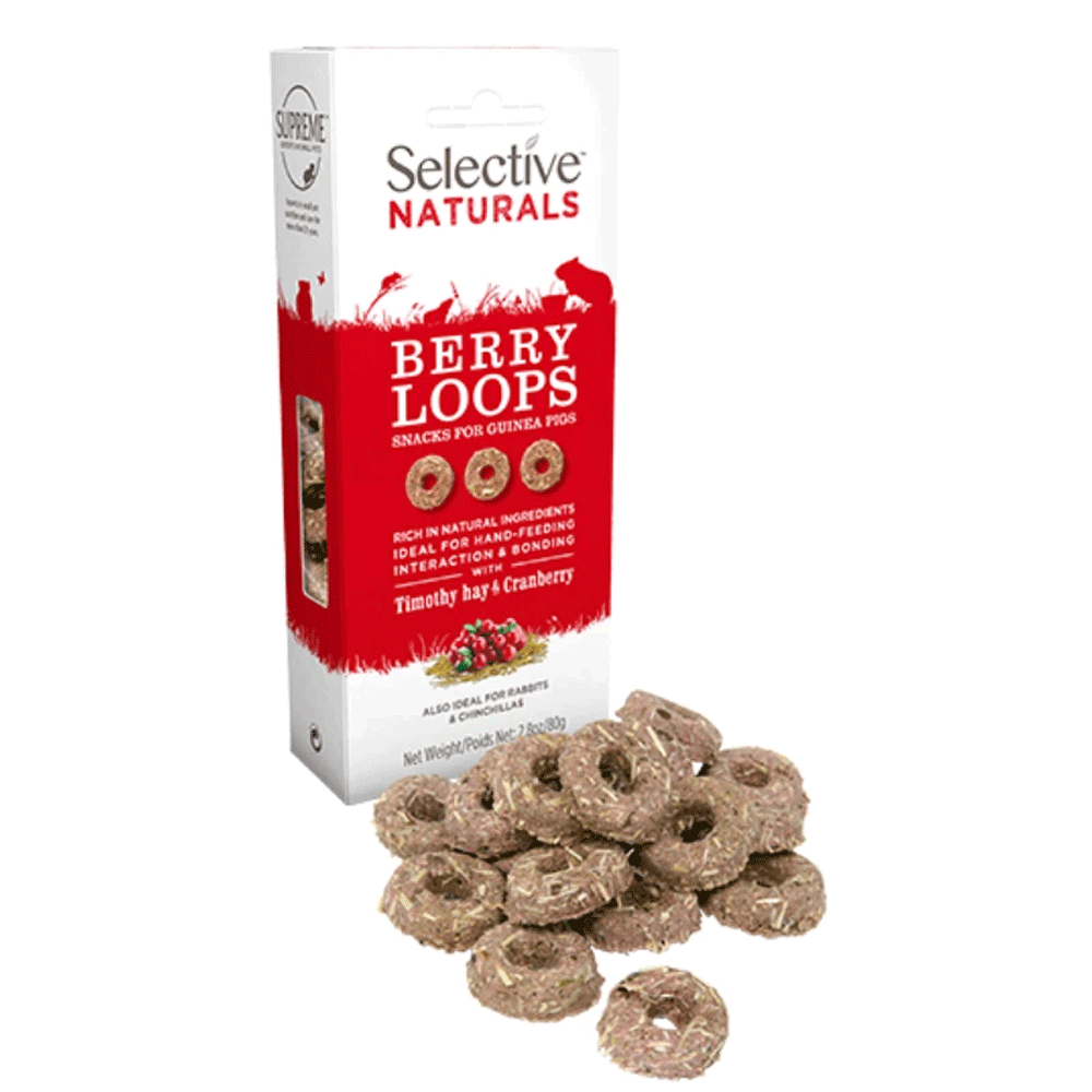 Supreme Selective Naturals Berry Loops 80g