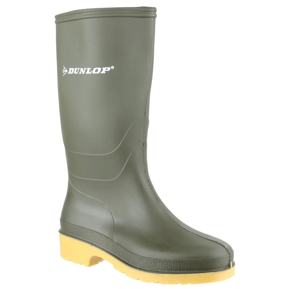 Dunlop Dull Traditional Junior Wellies