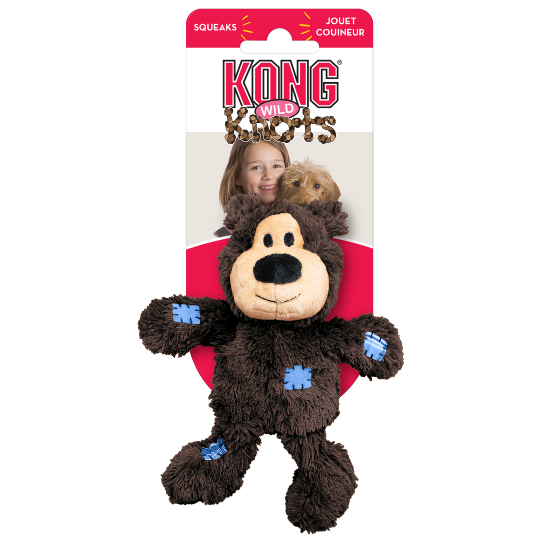 Kong Wild Knots Bear Assorted X Small