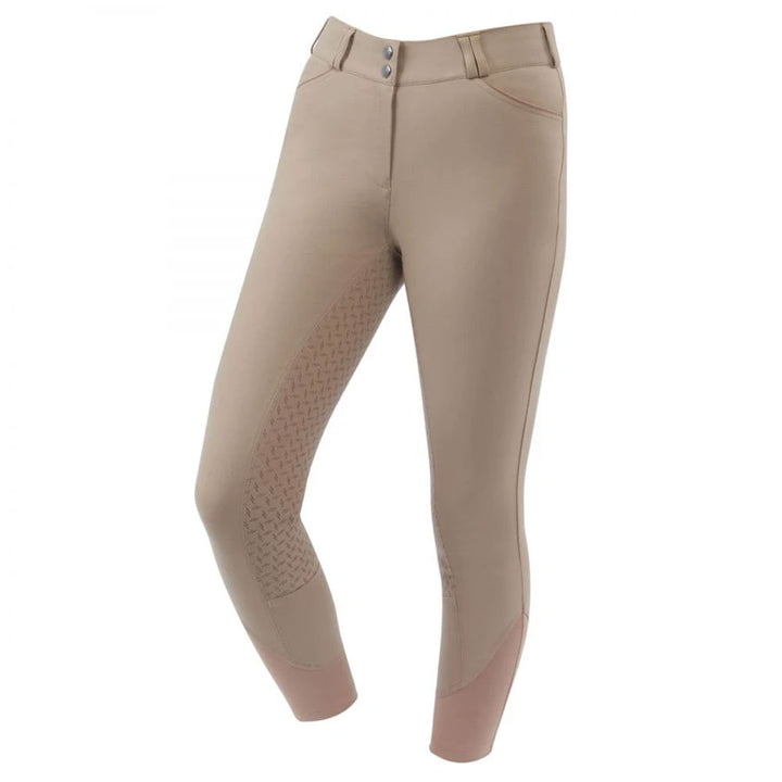 The Dublin Ladies Prime Gel Full Seat Breeches in Beige#Beige