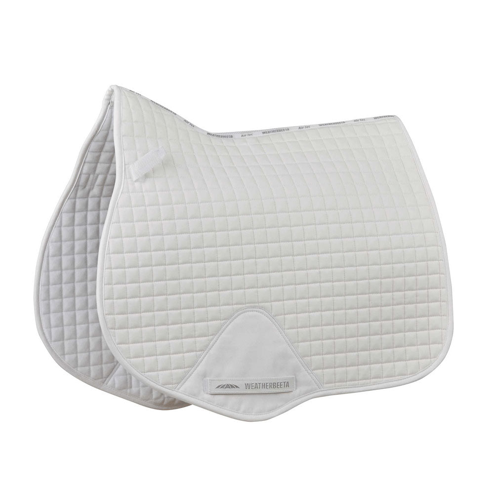 The Weatherbeeta Prime All Purpose Saddle Pad in White#White