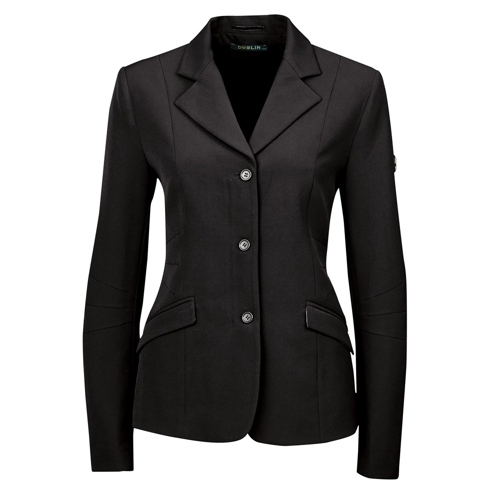 The Dublin Childs Casey Tailored Competition Jacket in Black#Black