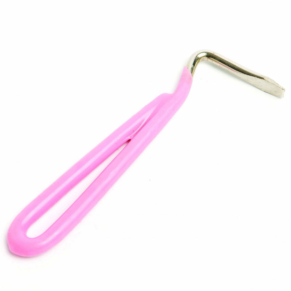 The Roma Metal Hoof Pick in Pink#Pink