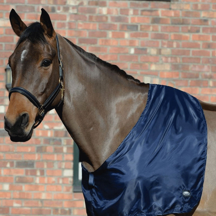 The Weatherbeeta Satin Shoulder Guard in Navy#Navy