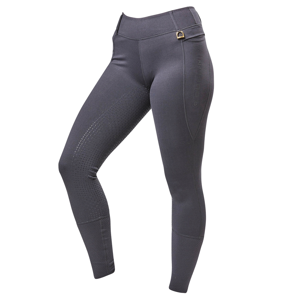 The Dublin Ladies Cool It Everyday Riding Tights in Dark Grey#Dark Grey