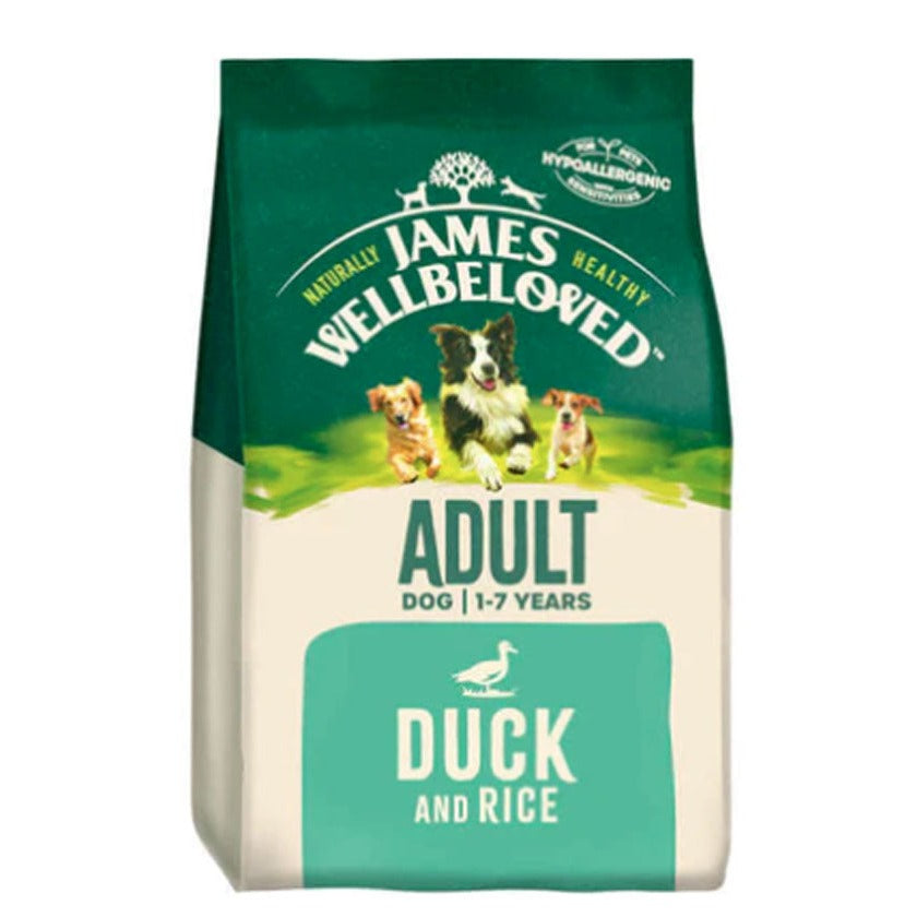 James Wellbeloved Adult Dog Food with Duck & Rice 2kg