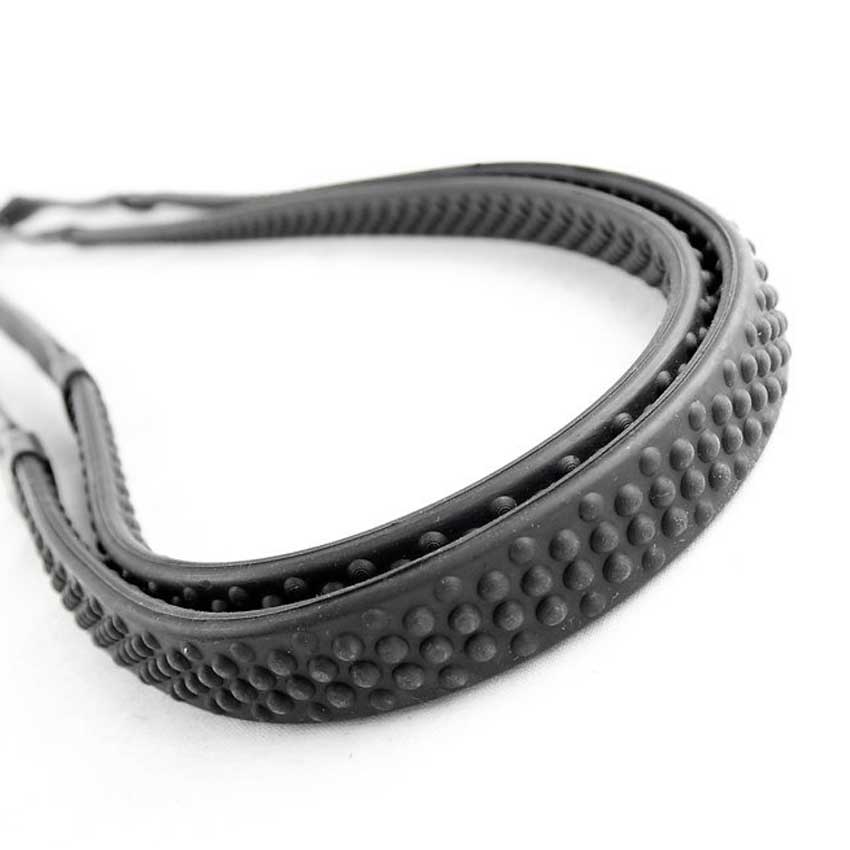 The Ascot Bio Grip Reins in Black#Black