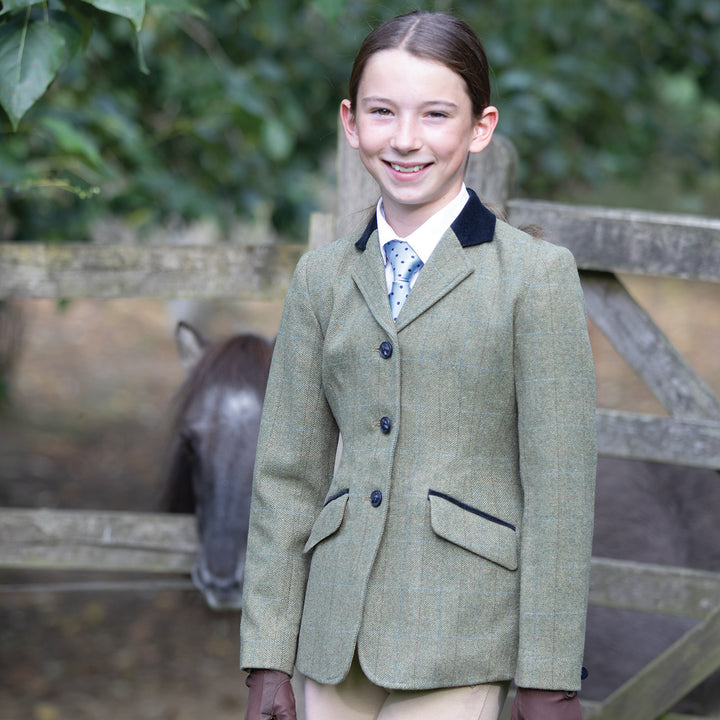 Equetech Maids Thornborough Deluxe Tweed Riding Jacket