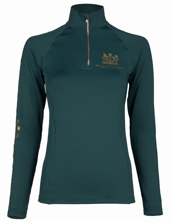 Holland Cooper Ladies Equi Baselayer#Petrol