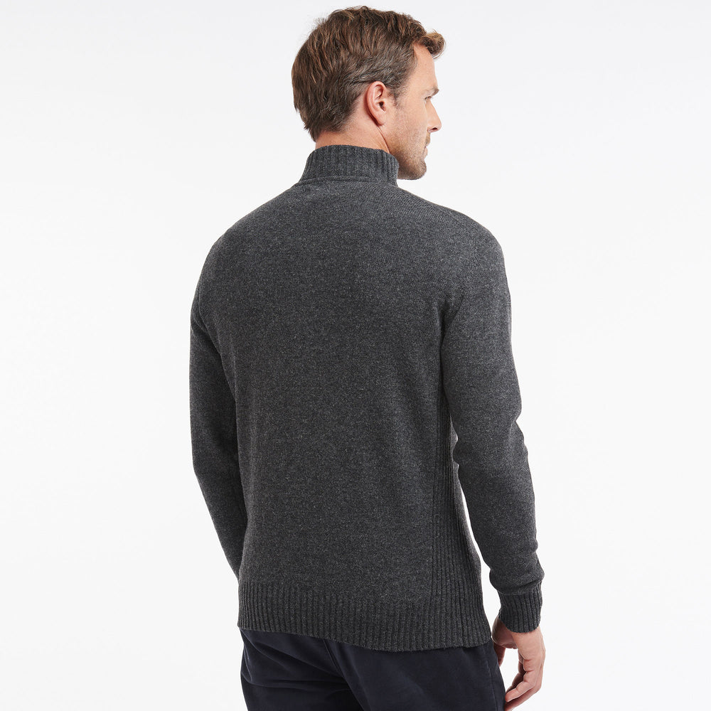 Barbour Mens Essential Lambswool Half Zip Sweater