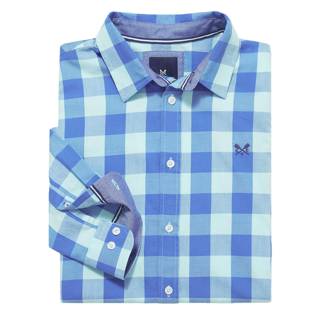Crew Mens Brushed Flannel Check Shirt