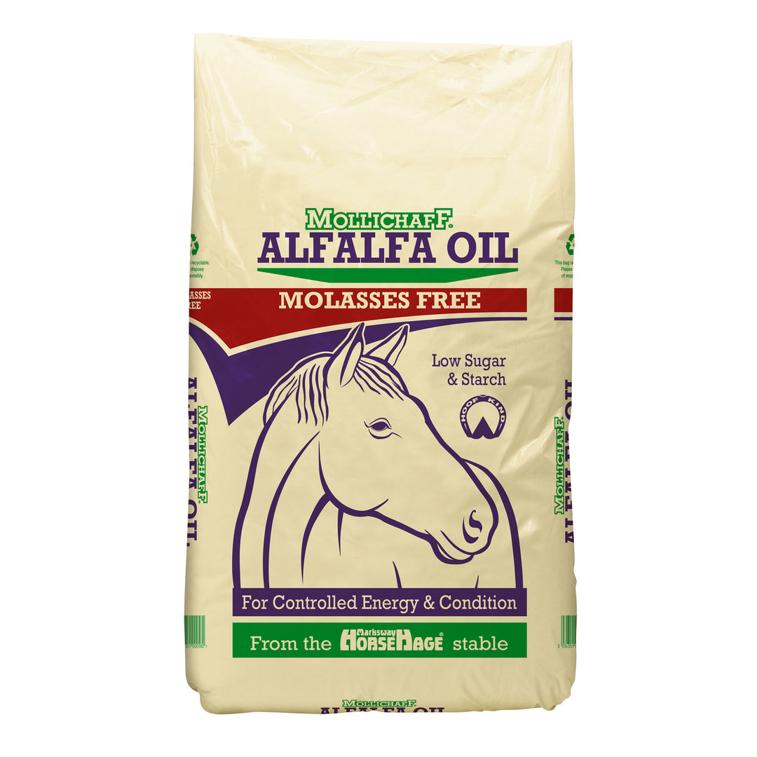 Mollichaff Alfalfa Oil Horse Feed 15kg