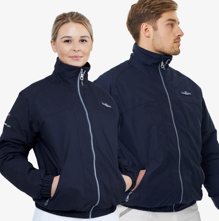 The Premier Equine Unisex Pro Rider Jacket in Navy#Navy