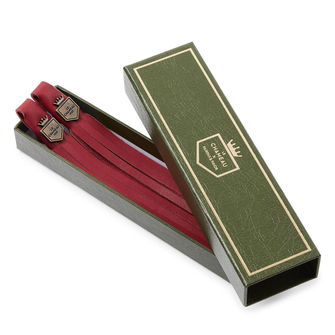 The Le Chameau x Fairfax & Favor L'Alliance Tassel in Red#Red