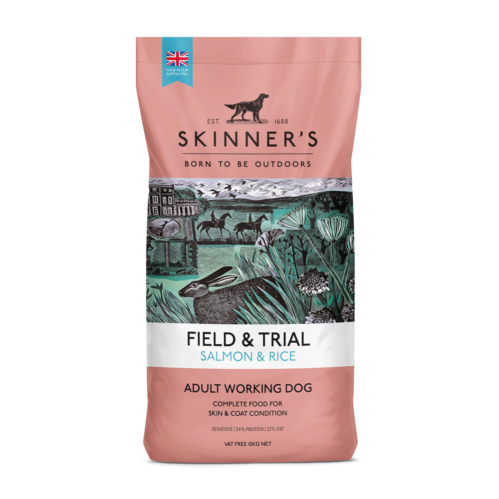 Skinners Field & Trial Salmon & Rice Dog Food 15kg