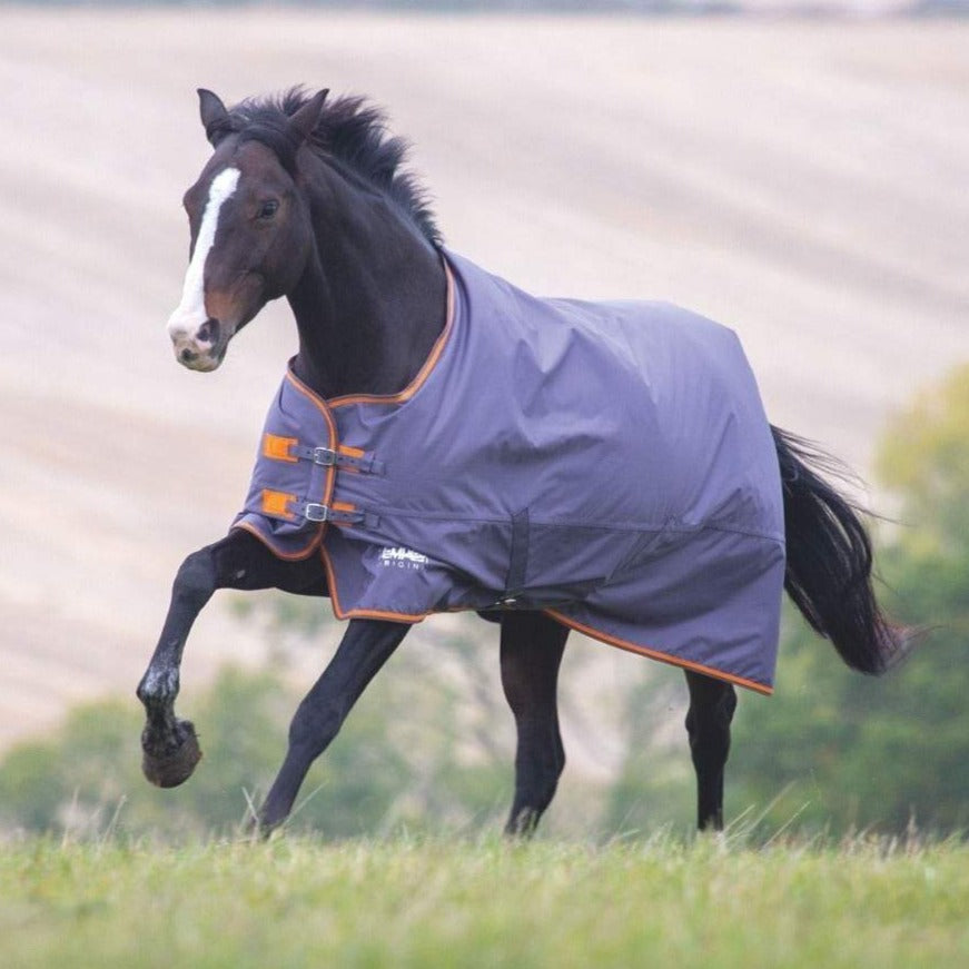 The Shires Tempest Original 200g Standard Turnout Rug in Grey#Grey