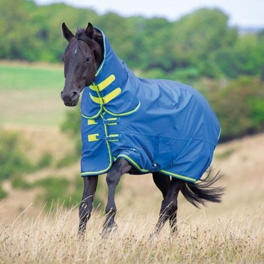 The Shires Tempest Pony Original 50g Combo Turnout in Blue#Blue