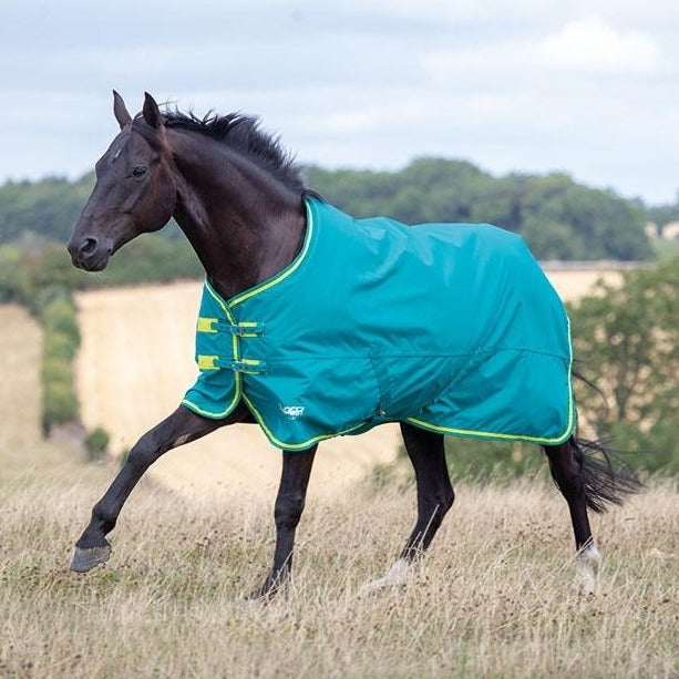 The Shires Tempest Pony Original 50g Standard Turnout Rug in Turquoise#Turquoise
