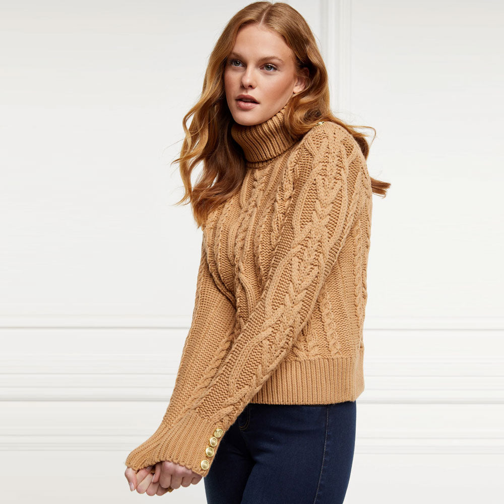 Holland Cooper Ladies Belgravia Cable Knit