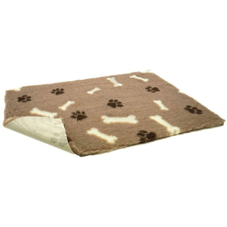 The Vetbed Bone/Paws Nonslip 26 x 20inch in Beige#Beige