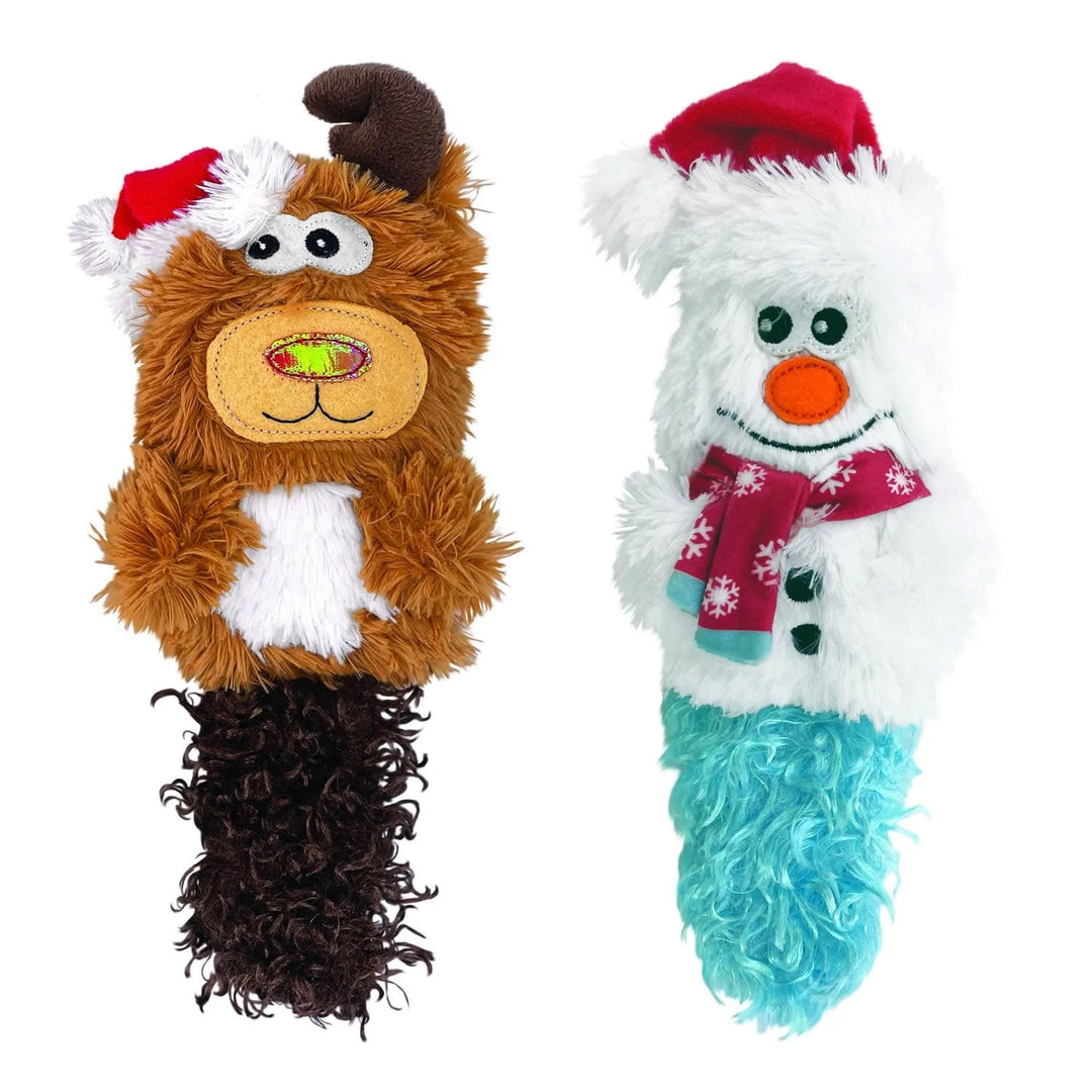 KONG Christmas Holiday Kickeroo Cat Toy Assorted