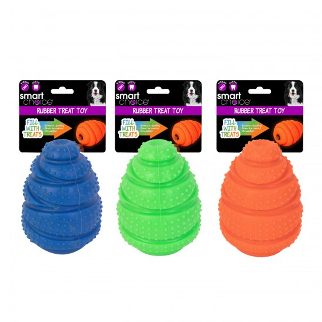 Smart Choice Treat Dispensing Rubber Dog Toy