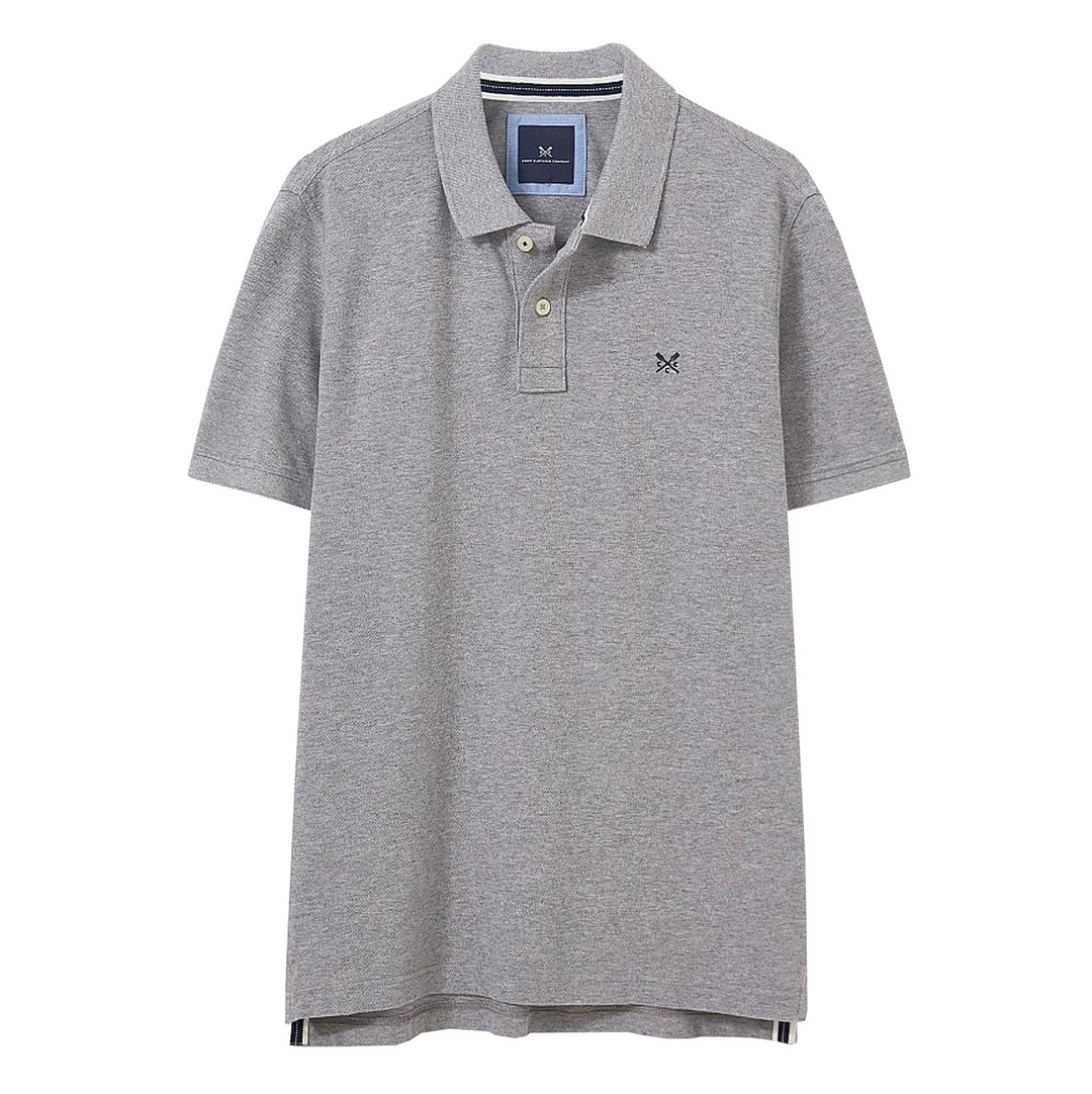 The Crew Mens Classic Pique Polo in Grey#Grey