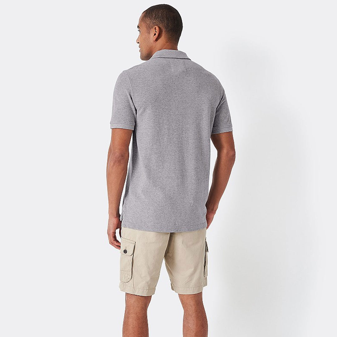 Crew Mens Classic Pique Polo#Light Grey