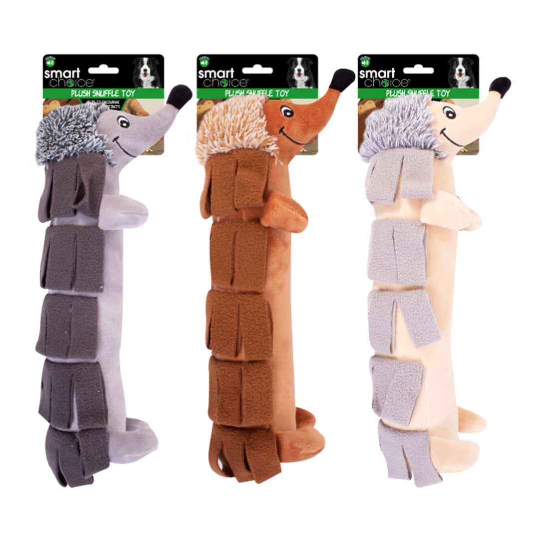 Smart Choice Hedgehog Snuffle Dog Toy With Squeak