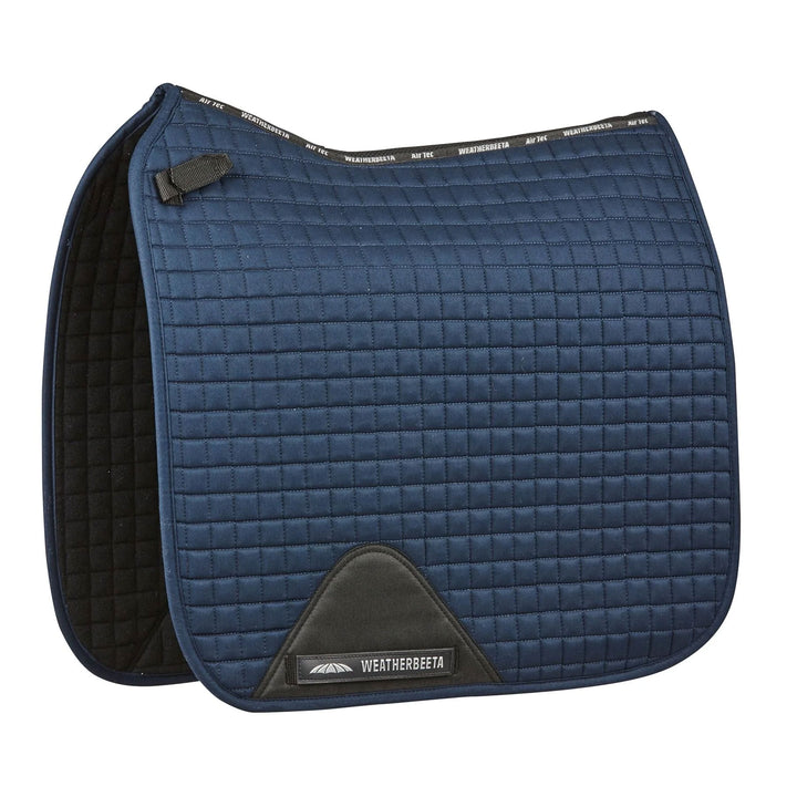 The Weatherbeeta Prime Dressage Saddle Pad in Navy#Navy