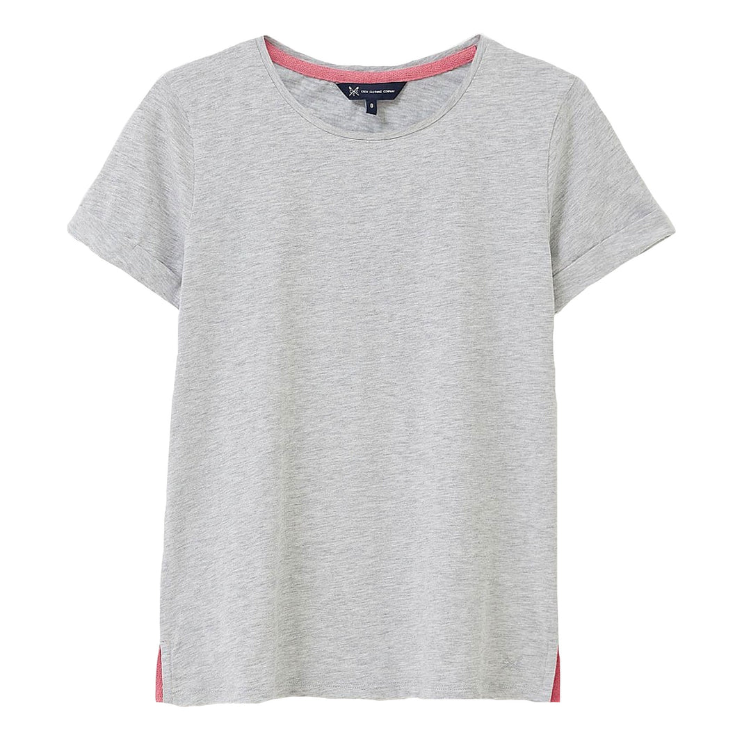 Crew Ladies Perfect Crew Slub T-Shirt#Grey