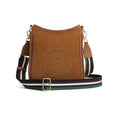Fairfax & Favor Richmond Messenger Bag Suede#Navy