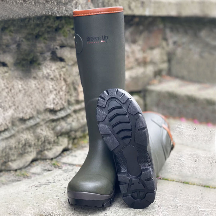 Breeze Up Mens Heath Neoprene Wellies