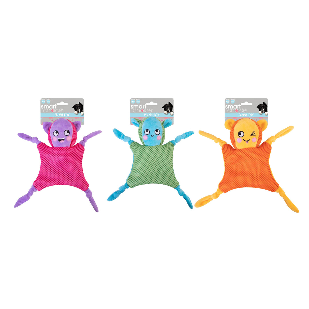 Smart Choice Plush Puppy Toy With Squeak & Crinkle
