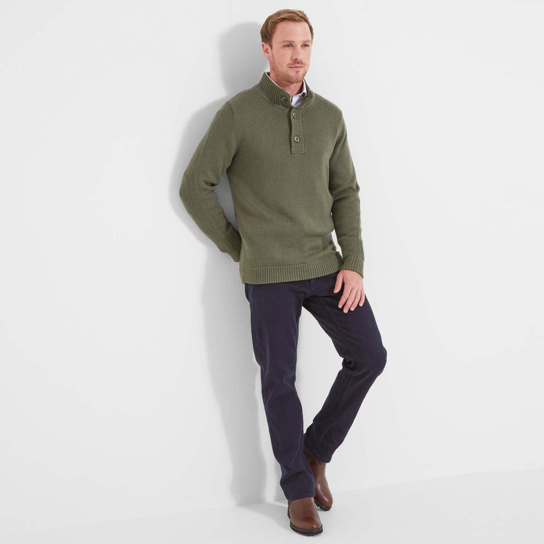 Schoffel Mens Kenmore Lambswool Mix Jumper